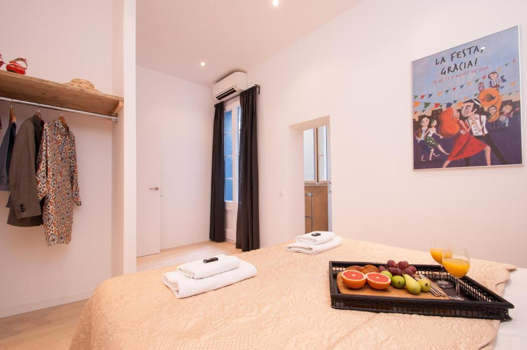 Short Stay Group Gracia Serviced Apartments برشلونة الغرفة الصورة